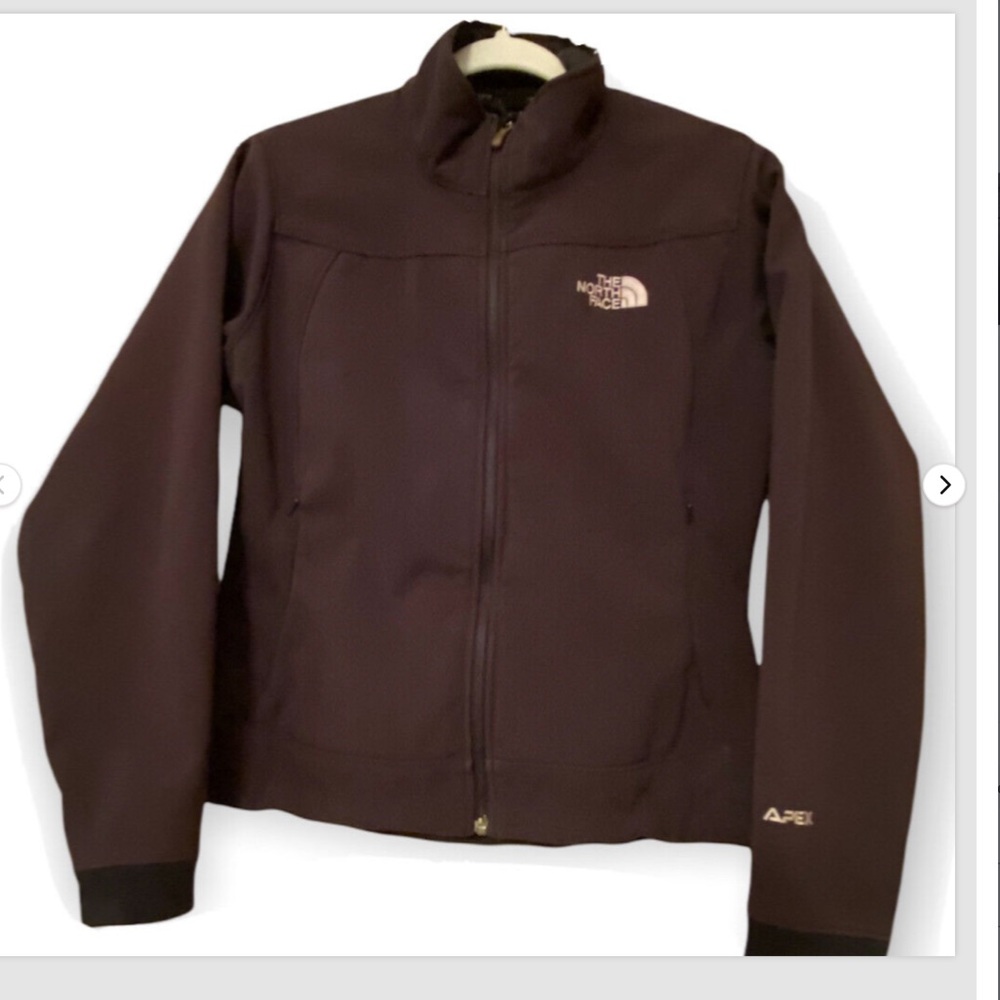 The North Face Apex Bionic Silken Fleece Softshell Womens Black Jacket AANV Sz S